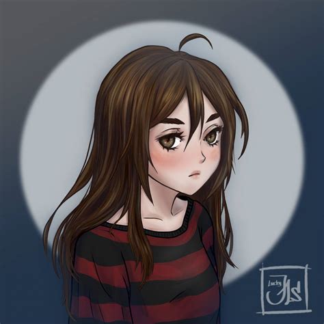 Anime Self Portrait By Luckyjls On Deviantart