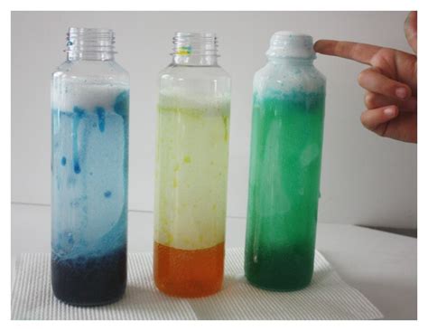 A classic lava lamp contains a standard incandescent or halogen lamp which heats a tall (often tapered) glass bottle. Homemade Lava Lamp Activity Water Oil Density Science