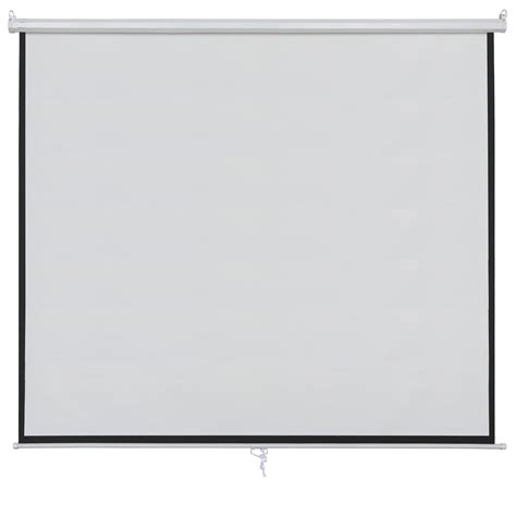 Zeny 100 Diagonal 169 Projection Projector Screen Hd Manual Pull Down