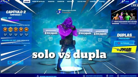 Ir para o menu 2. consiguir o gluposo rocho e fiz um desafio solo vs dupla - YouTube