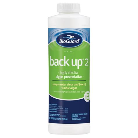 Bioguard Back Up 2 Algaecide Ultra Modern Pool And Patio