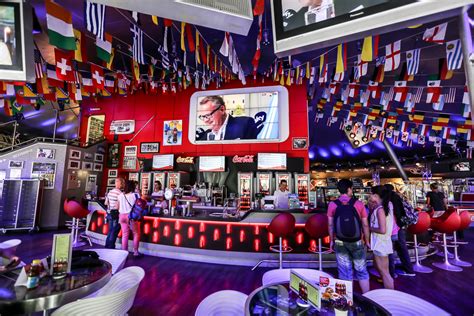 Very recently modernised to a high standard. Coca-Cola Sports Bar - Arena of Football (Europa Park ...