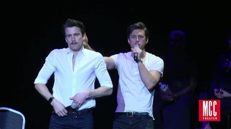 Aaron Tveit And Gavin Creel Sing Take Me Or Leave Me From Rent At Mcc