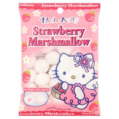 Hello Kitty Marshmallow Strawberry 31 Oz