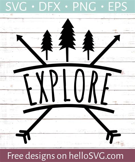Explore With Arrows 3 Svg Free Svg Files