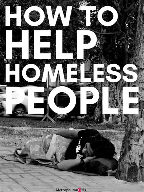 8 Ways To Help Things You Can Do To Help The Homeless