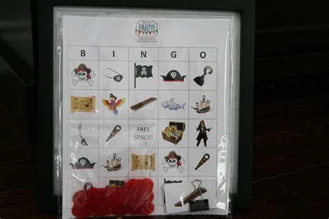 Ready Set Party Pirate Package Includes A Themed Bingo Game For Your