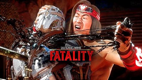 Mk11 Liu Kang Klassic Performs All Fatalities Youtube