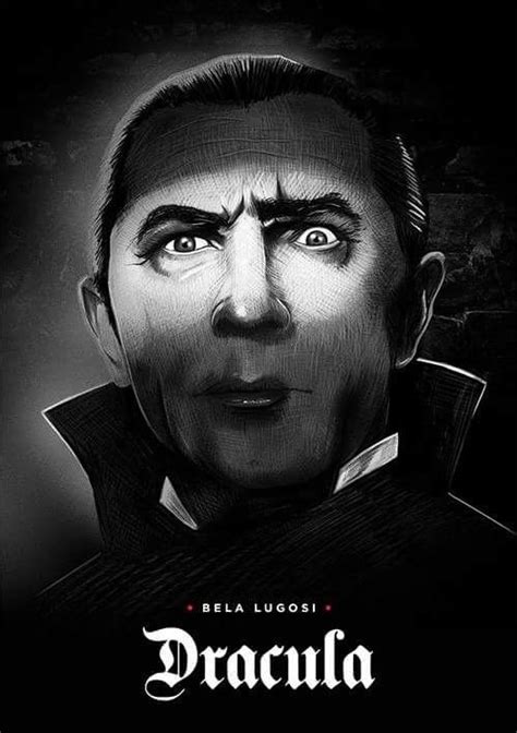Universal Classic Monsters Art Bela Lugosi As Count Dracula By