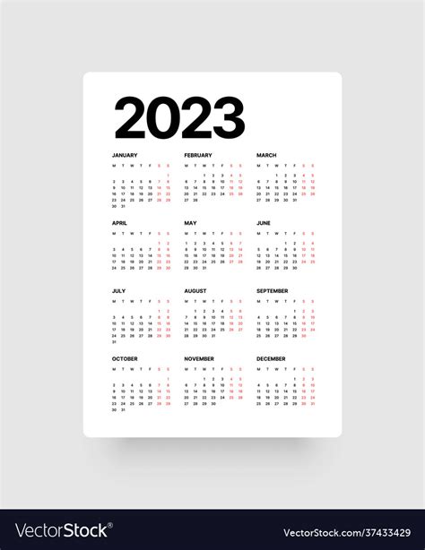 2023 Calendar Pdf Word Excel 2023 Calendar Printable Calendar 2023