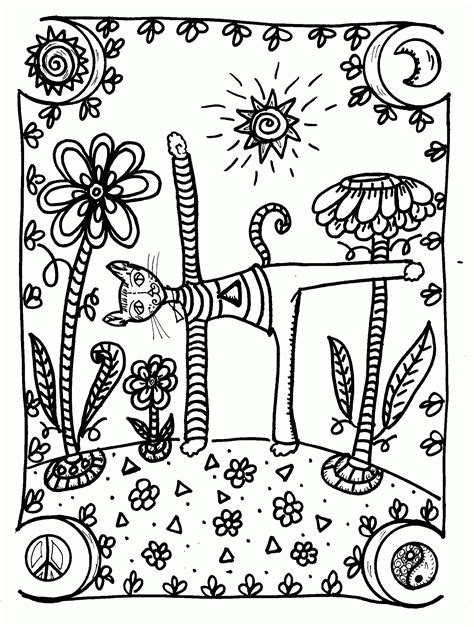 You can use our amazing online tool to color and edit the following yoga coloring pages. Yoga Coloring Pages - Coloring Home