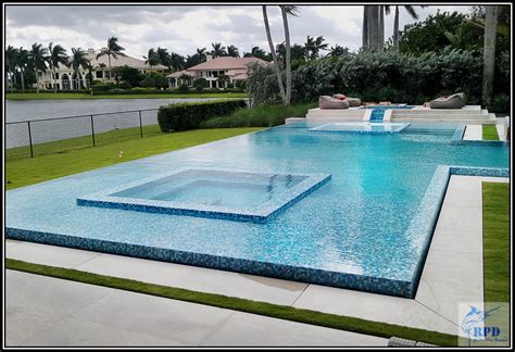 Infinity Pool Vanishing Edge Pool Palm Beach Fl Roberts Pool