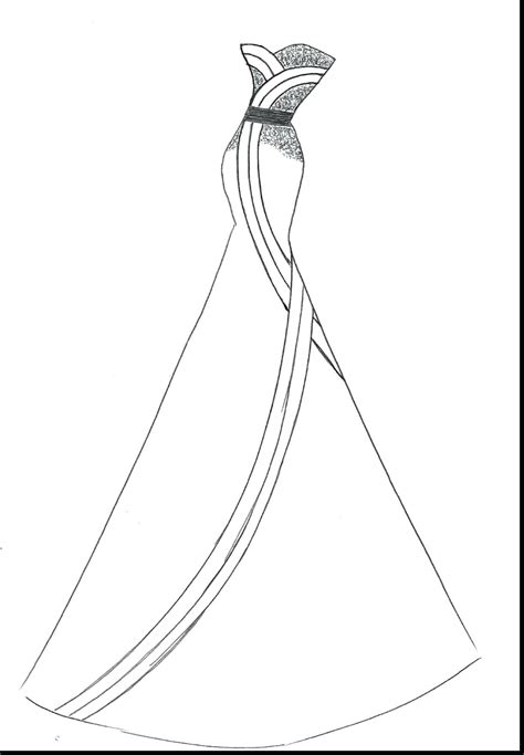 Beautiful Dresses Coloring Pages Coloring Pages