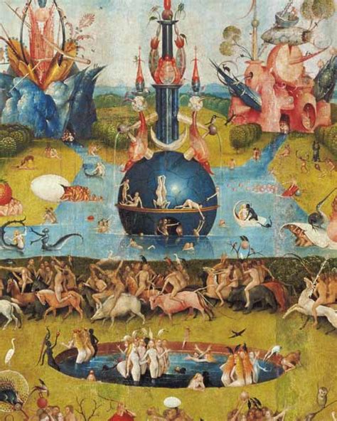 The Garden Of Earthly Delights Large Print Fasci Garden