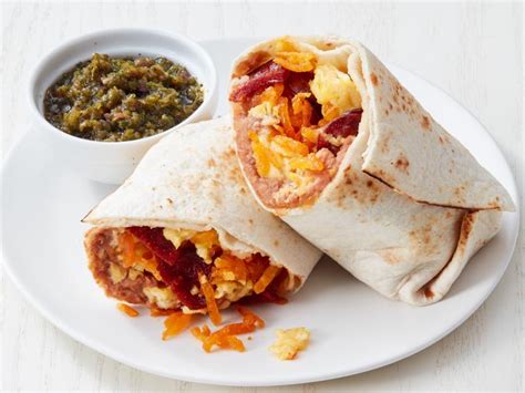 Breakfast Burritos With Chorizo Recipe Food Network Kitchen Food