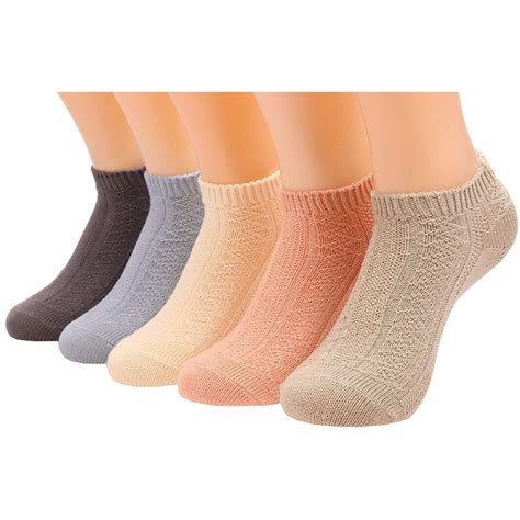Womens No Show Cotton Socks Breathable Quarter Ankle Boat Sock A601 In