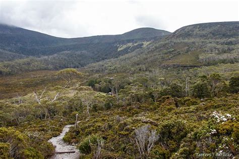 Overland Track Tasmania Day Waterfall Valley Approac Flickr