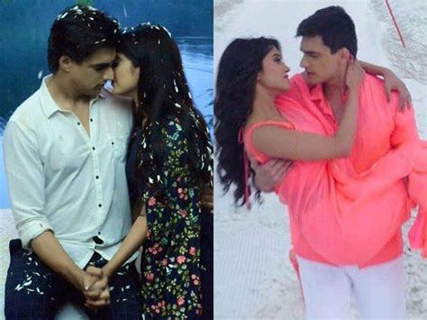 Romantic Moments Of Kaira Aka Mohsin Khan And Shivangi Joshi From Yeh