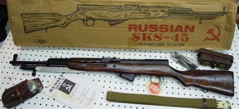 Russian Sks Sks 45 762x39 Rifle For Sale