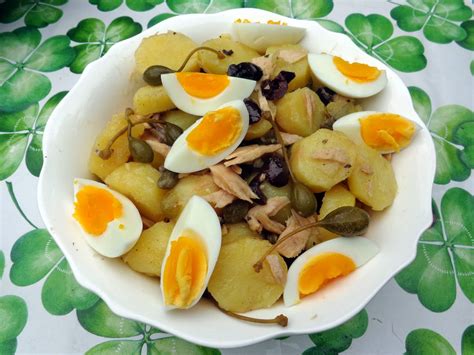 Wat ik gegeten heb Siciliaanse Aardappelsalade met Tonijn
