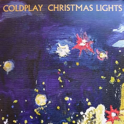 Coldplay Christmas Lights Spinning Discs