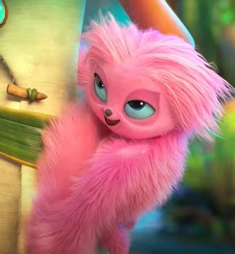 Who begins on a journey to talking about crooks 2, which is a sequel to the first part which also produced by dreamworks animation. Because any female animal in a kids movie MUST BE PINK ...