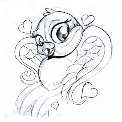 It is outlined by the lighter and darker shades of black, which makes the tattoo elegant in all skin tones. Birds Tattoos For You: Pictures Of Lovebird Tattoos