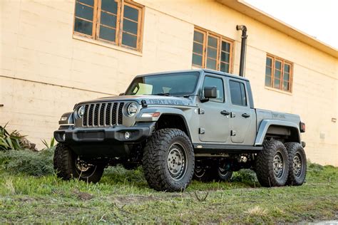 A 132000 6 Wheel Drive Jeep Gladiator Pickup Truck Will Be For Sale