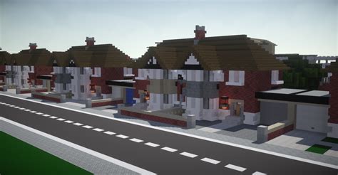 British Town Houses Minecraft Map