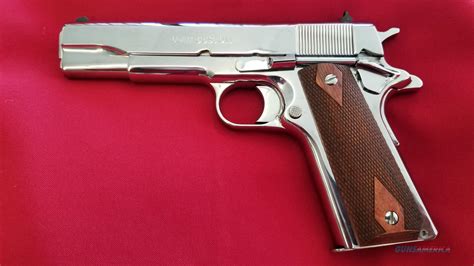 Colt Government Model 45 Acp Bright For Sale At
