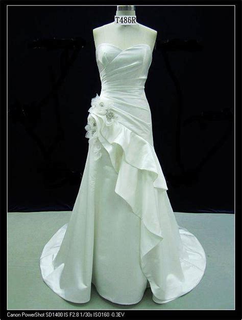 strapless silk satin bridal gowns darius cordell couture