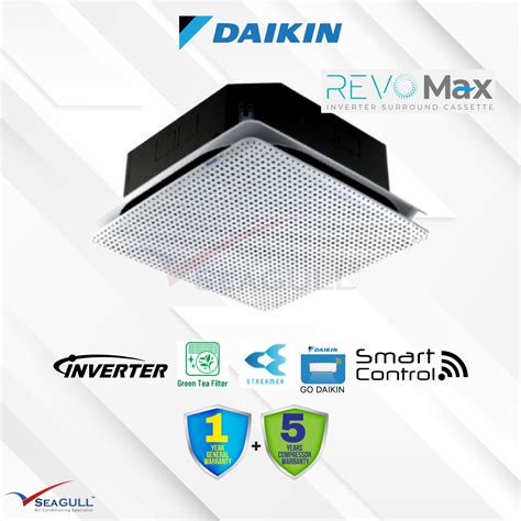 Daikin Revo Max Premium Ceiling Cassette Fcfg A Inverter R Hp