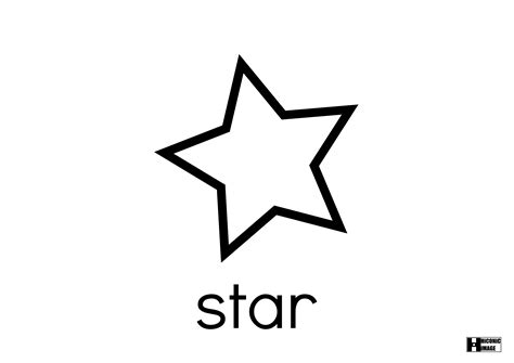 Draw a circle and halve it straight lines. Best Photos of Resizeable Shape Star Template - Star ...