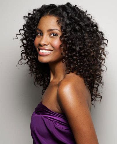 Hot perm is treating your hair with a certain amount of heat after applying an acidic solution. curly and wavy relaxed hair - thirstyroots.com: Black ...