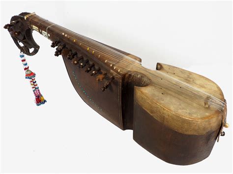 Antique Traditional Folk Musical Instrument Afghanistan Rubab Rabab