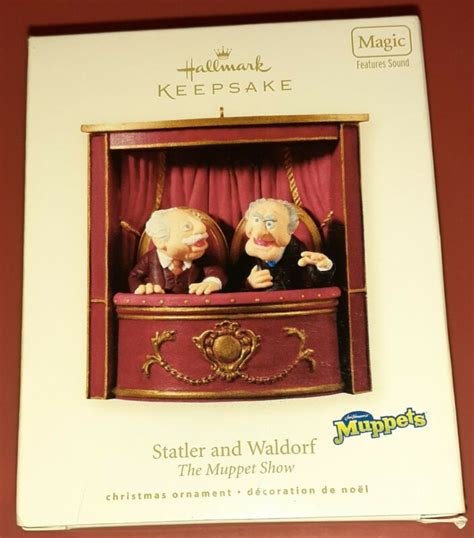 Hallmark Keepsake Ornament Statler And Waldorf The Muppet Show 2008