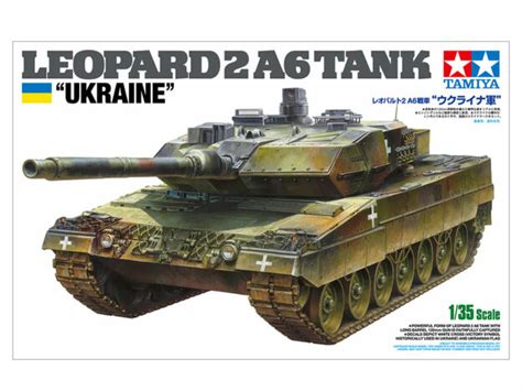 Boxart Of Tamiya Leopard A Tank Ukraine Tamiyablog