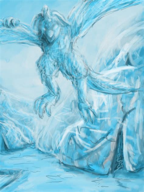 Ice Monster By Ffgoldensun On Deviantart
