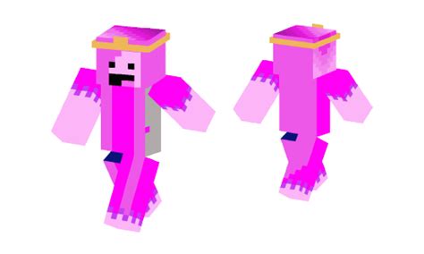 Princess Bubble Gum No Shading Skin Minecraft Skins