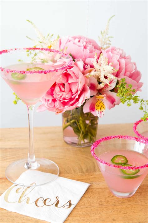 A Spicy Pink Lemonade Martini — Little Miss Party Pink Lemonade Lemonade Cocktail Martini