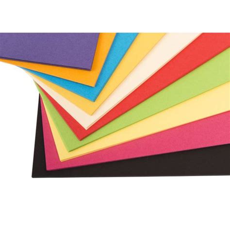 A4 Card 200mic Assorted Bright Colours Clyde Paper And Print