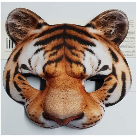 Máscara de Tigre 3D
