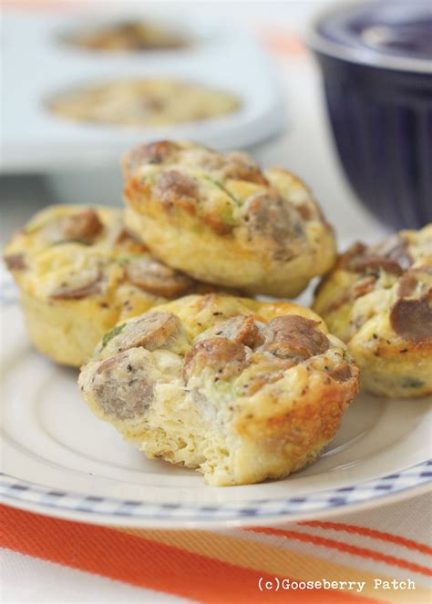 Gooseberry Patch Recipes Mushroom And Sausage Mini Quiches From 150