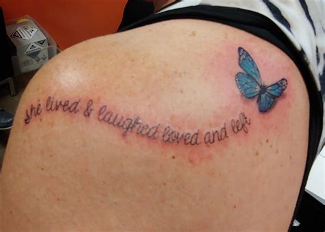 Butterfly Tattoos For Daughters Remembrance Tattoos Memorial Tattoo