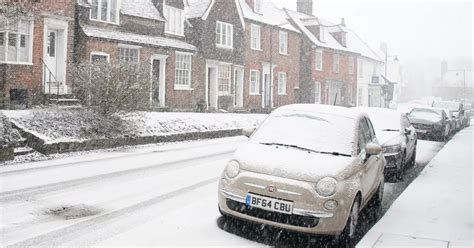 Uk Weather Met Office Maps Show Exactly When And Where Snow Will Hit