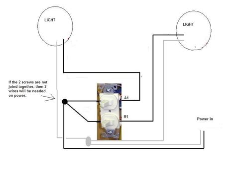Diagram With Two Single Pole Switch Wiring Diagram Lights Mydiagram