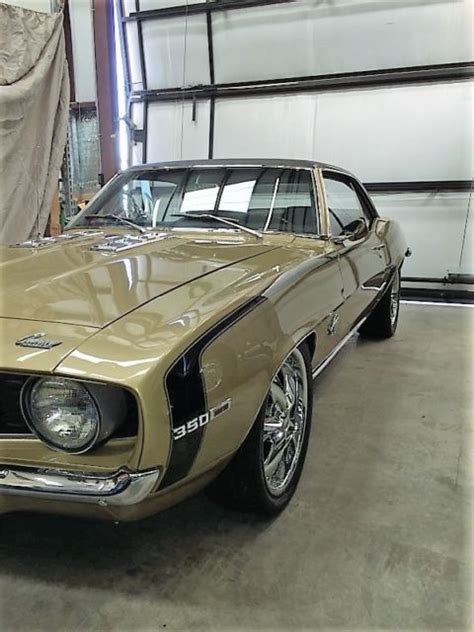 Beautiful Olympic Gold 1969 Camaro Ss Tribute 406 Small Block Tremec 5