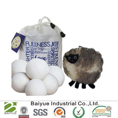 wool dryer balls 6 pack 100 organic and natural china wool felt balls and cloth washing ball price