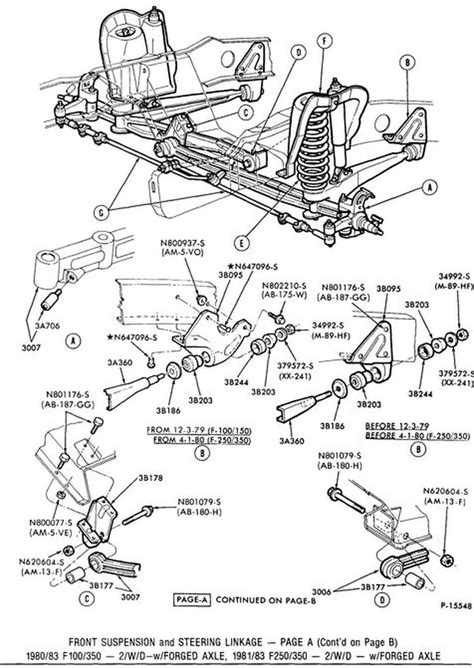 Ford Truck Front Suspension Diagram