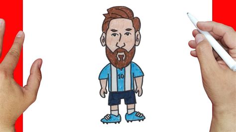 Cómo Dibujar A Messi Fácil Dibujos Faciles Youtube